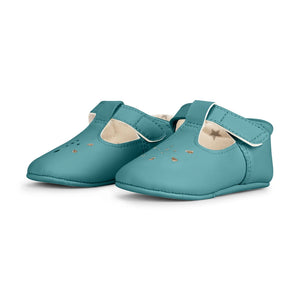 Mary Jane Crystal Blue Eco Step  - JuJuBe