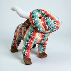 Large Longhorn Plush Toy - Farm Pals