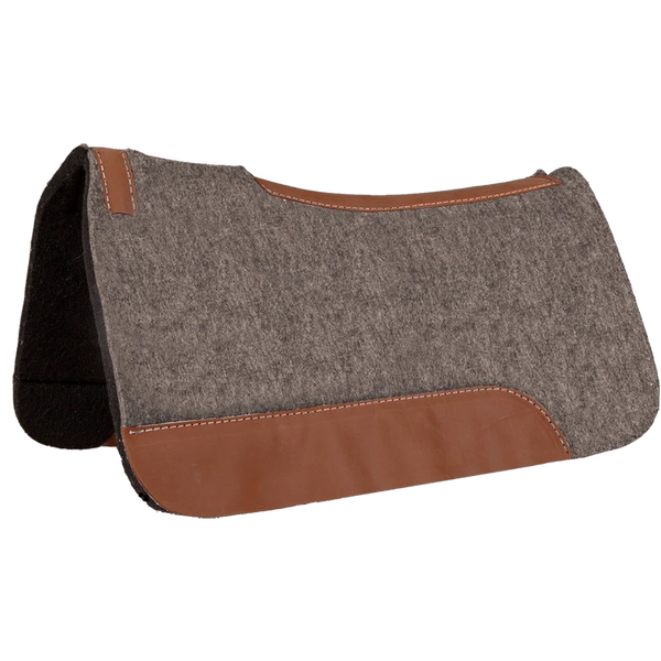 Gray Wool Saddle Blanket