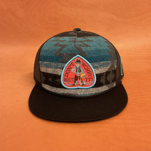 DON'T WORRY BOUT IT! Cap - Good Medicine Bucking Horses