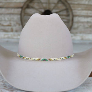 Western Beaded Hat Band/Pecos - Willow Lane Hat Co.