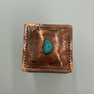 Copper Lid Glass Canister - J. Alexander