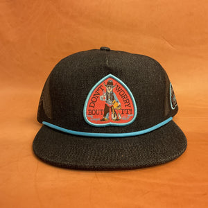 DON'T WORRY BOUT IT! Cap - Good Medicine Bucking Horses