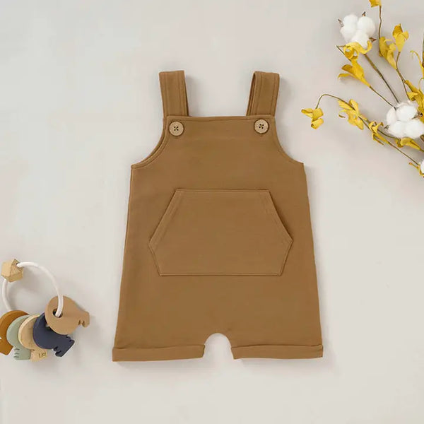 Baby and Toddler French Terry Overalls - Boho + Babe