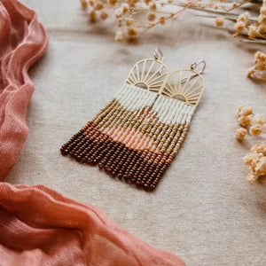 Dune Earrings Set - Stone and Sky