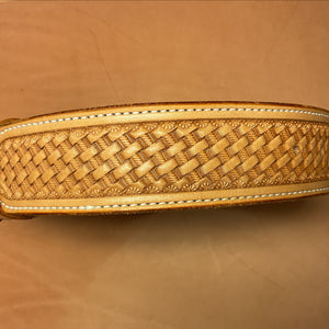 Hamley Full Basket Weave Straight Belt