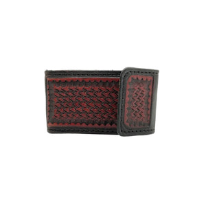 The Dark Floral Boot Clip Wallet - Vogt Silversmiths