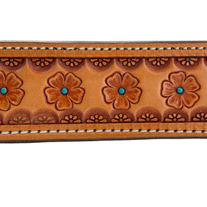Hamley's Prairie Rose Straight Belt