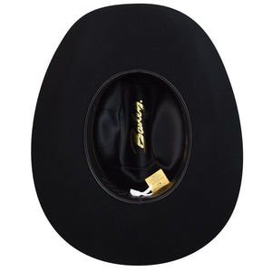 4X Lightning Black Felt Hat - Bailey Hats