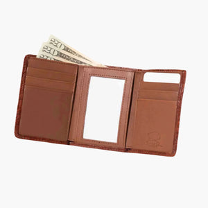 Bison Tri-Fold Wallet - Vintage Bison