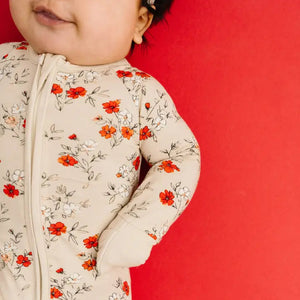 Poppy Field Bamboo Sleeper - Little One Shop