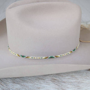 Western Beaded Hat Band/Pecos - Willow Lane Hat Co.