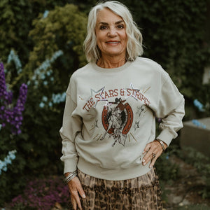 Star & Stripes Pullover - Rodeo Quincy