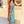 Red Blue Criss Cross Neckline Spaghetti Strap Dress - Lucky & Blessed