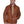 Men's Cognac Ribbed Leather Jacket - Scully