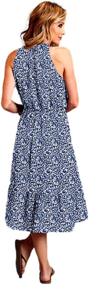 Women's Indigo Tapestry Dress - Stetson