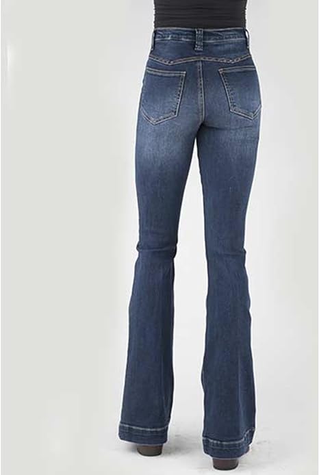 Women's High Rise Plain Back Jeans - Stetson