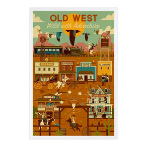 Old West Post Card