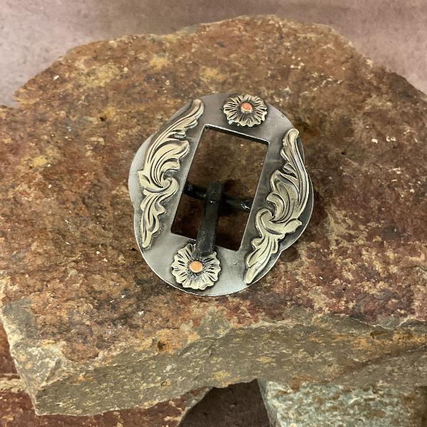 5/8" Kansas Center Bar Buckle - Wildfire Saddlery