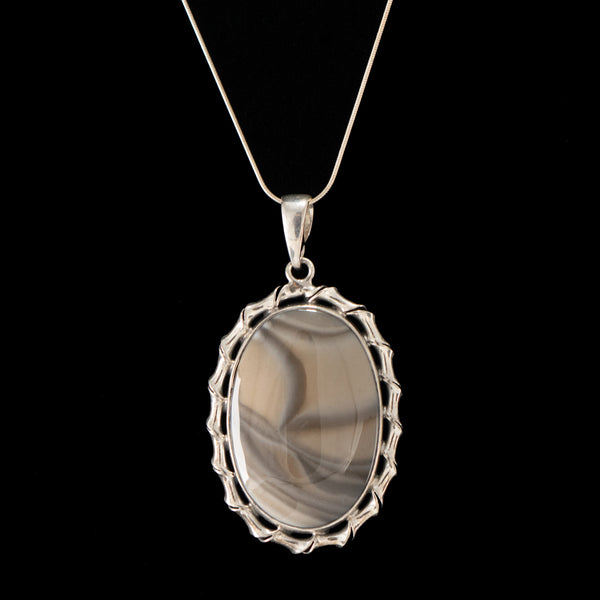 Sterling Flint Necklace - Matt 925 Inc