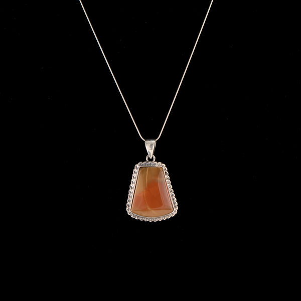 Sterling Mookaite Jasper Necklace  - Matt 925 Inc.