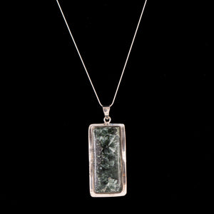 Sterling Serpentinite Necklace - Matt 925 Inc.