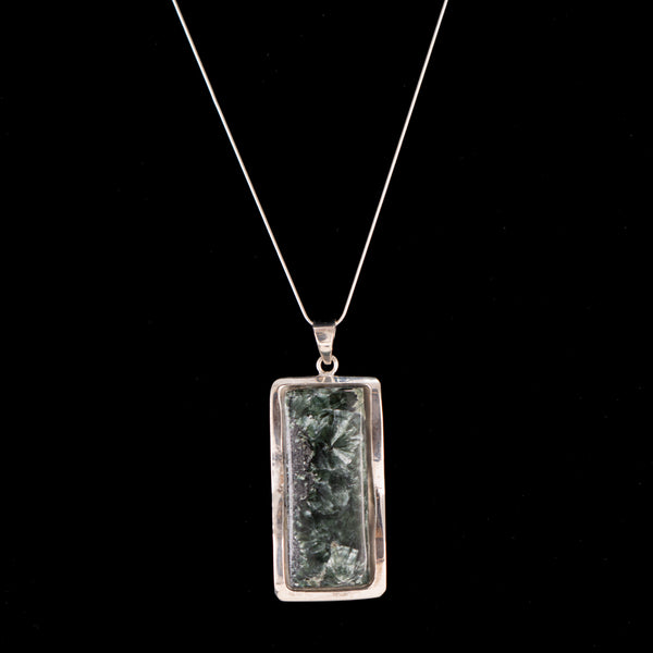 Sterling Serpentinite Necklace - Matt 925 Inc.