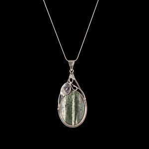 Sterling Serpentinite Necklace 2 - Matt 925 Inc