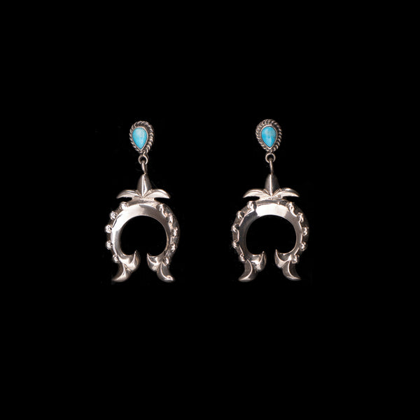 Navajo Turquoise Earrings by Annie Spencer