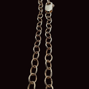 The Sterling Silver Oval Cable Chain -