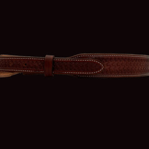 Hamley Full Basket Stamped Tapered Belt