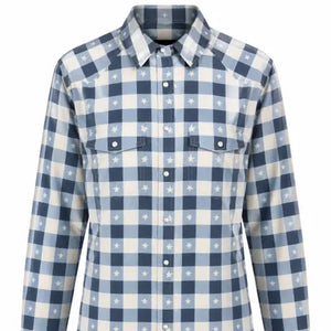 The Prairie Star Pearl Snap - Cotton & Rye
