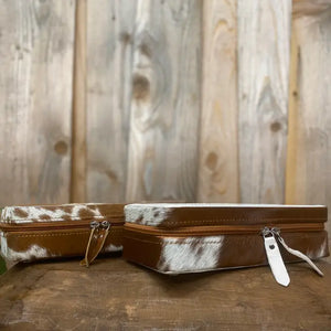 Cowhide Jewelry Box - Western Linens
