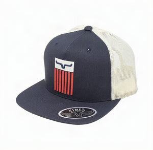 Cody Trucker Navy Cap - Kimes