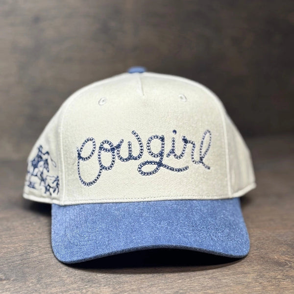 Cowgirl Denim Hat - Rodeo Quincy