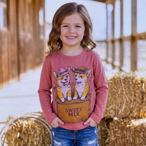 Girl's Sweet Mix Shirt - Cruel Girl