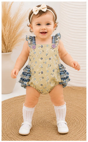 Prairie Petals Bubble Romper - Cotton & Rye