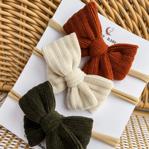 Baby Bow Headband Corduroy - Boho + Baby