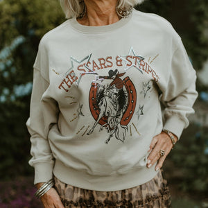 Star & Stripes Pullover - Rodeo Quincy