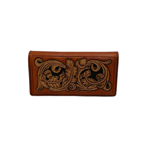Hamley Roper Style Hand Carved Wallet