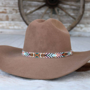 Western Beaded Hat Band/Solara - Willow Lane Hat Co.
