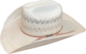 Two-Tone Fancy Vent Straw- American Hat Co.