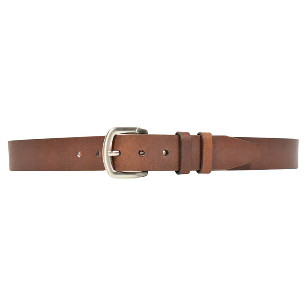 Brushgun Brown Belt - Vintage Bison