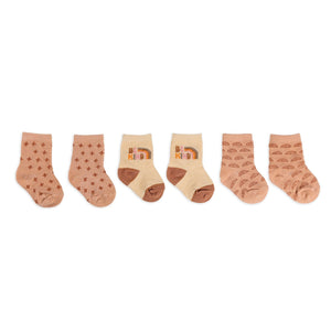 Baby Socks Trio Be Kind Rainbows - JuJuBe