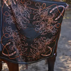 Western Wild Rag Scarf - Tirzah Lane Art