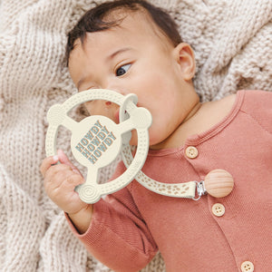 Silicone Teether Ring - Howdy Partner - JuJuBe