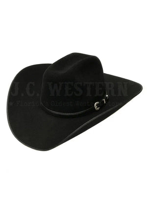 8X Liberty Black Felt Hat - Serratelli Hat Co.