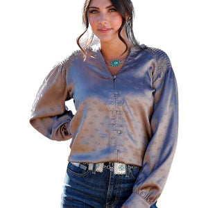 Women's Satin Shirt- - Cruel Girl