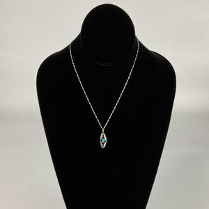 Navajo Shadow Turquoise Necklace - Matt 925 Inc.