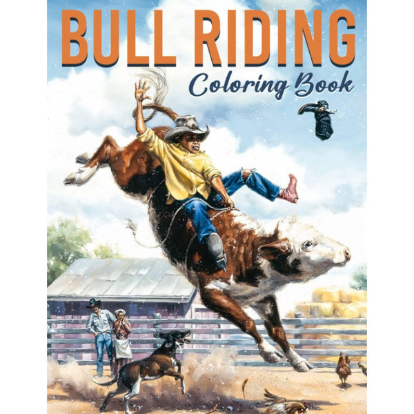 Bull Riding Coloring Book